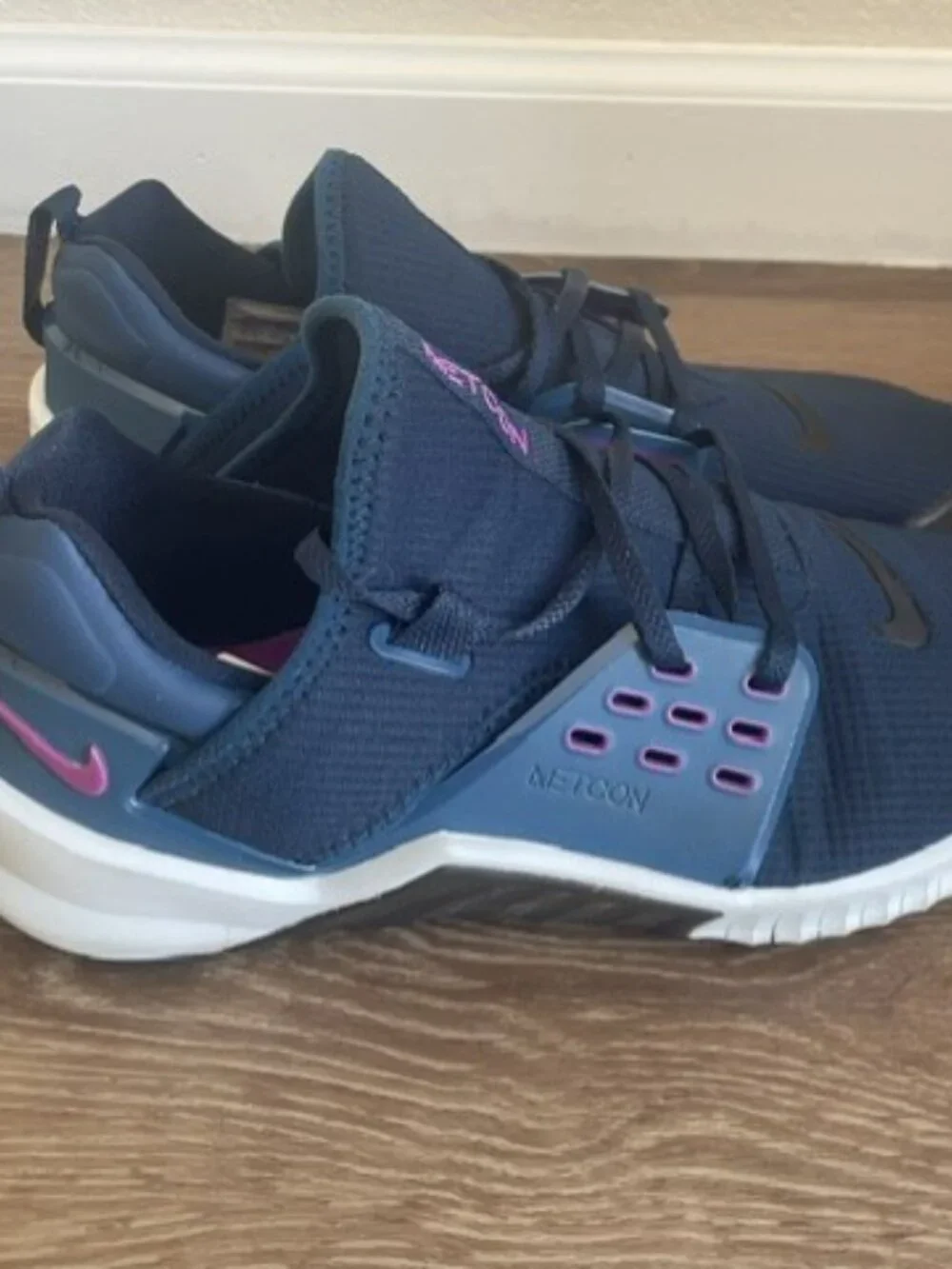 Nike Free X Metcon 2 Women's Training Shoes | Size 7 | Blue/Pink | Gym CrossFit